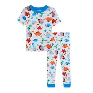 Ms. Rachel Colorful Dinosaur Toddler Pajamas